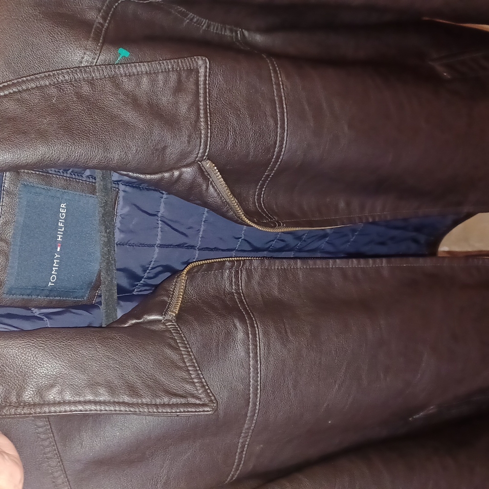 Tommy Hilfiger leather jacket - Picture 6 of 7
